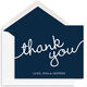 Marker Thank You Folded Note Cards Image 3 of 4